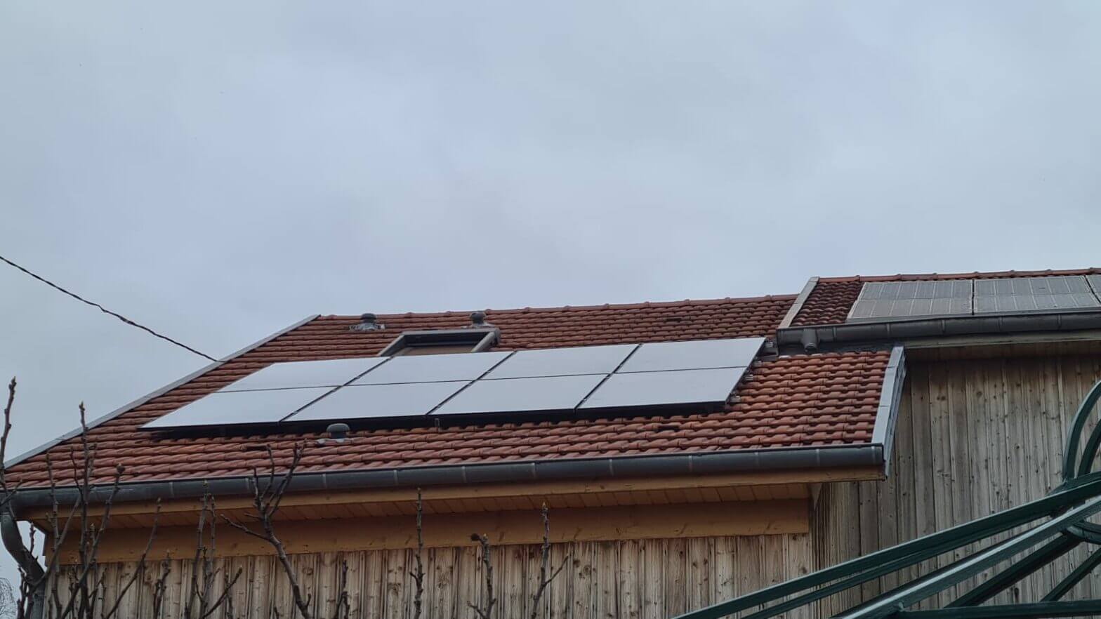 Installation photovoltaïque, en autoconsommation, d’une puissance de 3 kWc à Besançon (25)