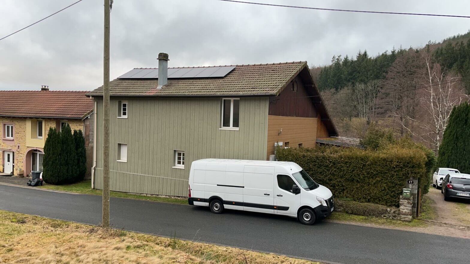 Installation photovoltaïque, en autoconsommation, d’une puissance de 6 kWc à Laveline-du-Houx (88)