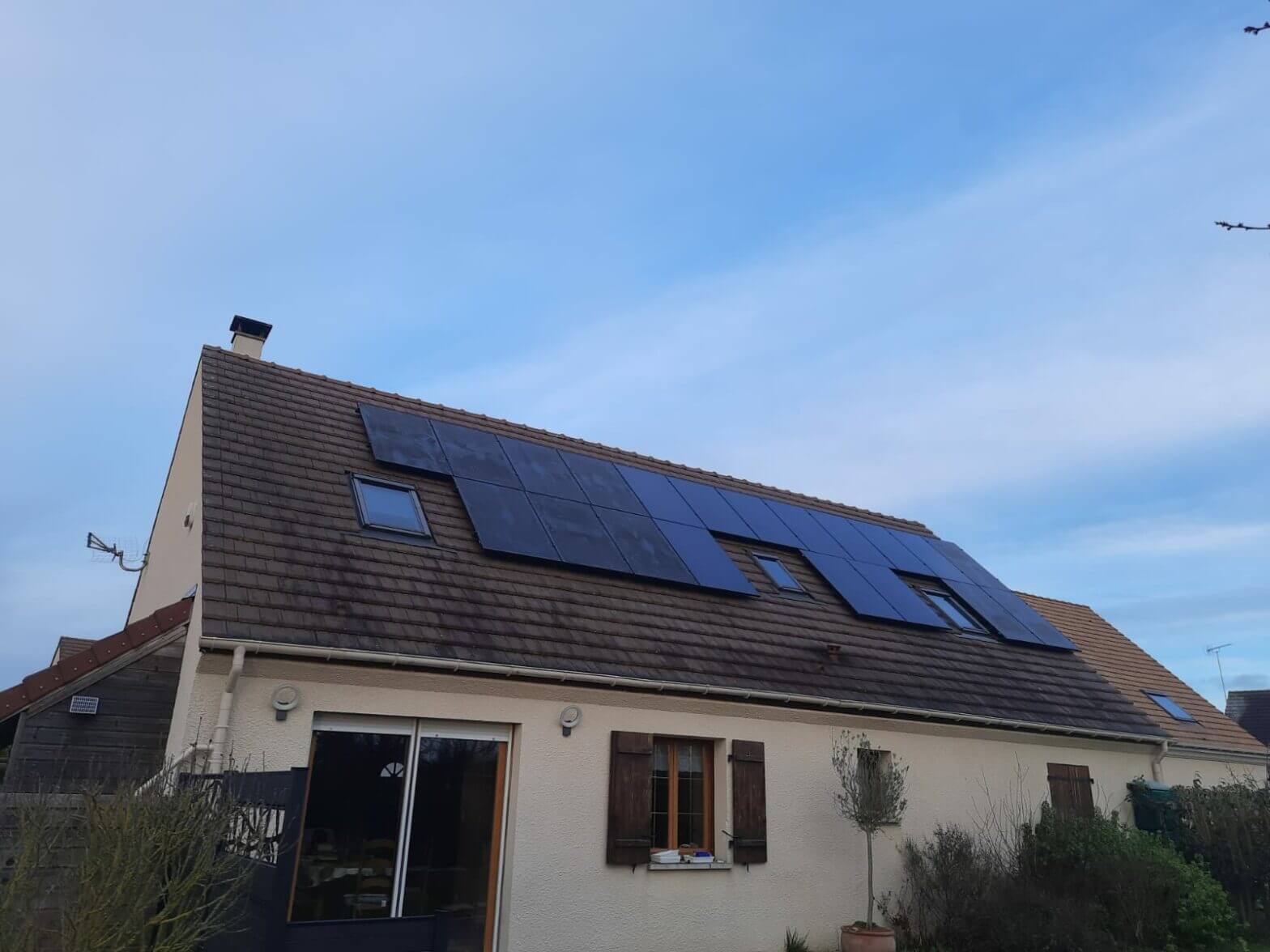 Installation photovoltaïque, en autoconsommation, d’une puissance de 7,5 kWc à Hanches (28)