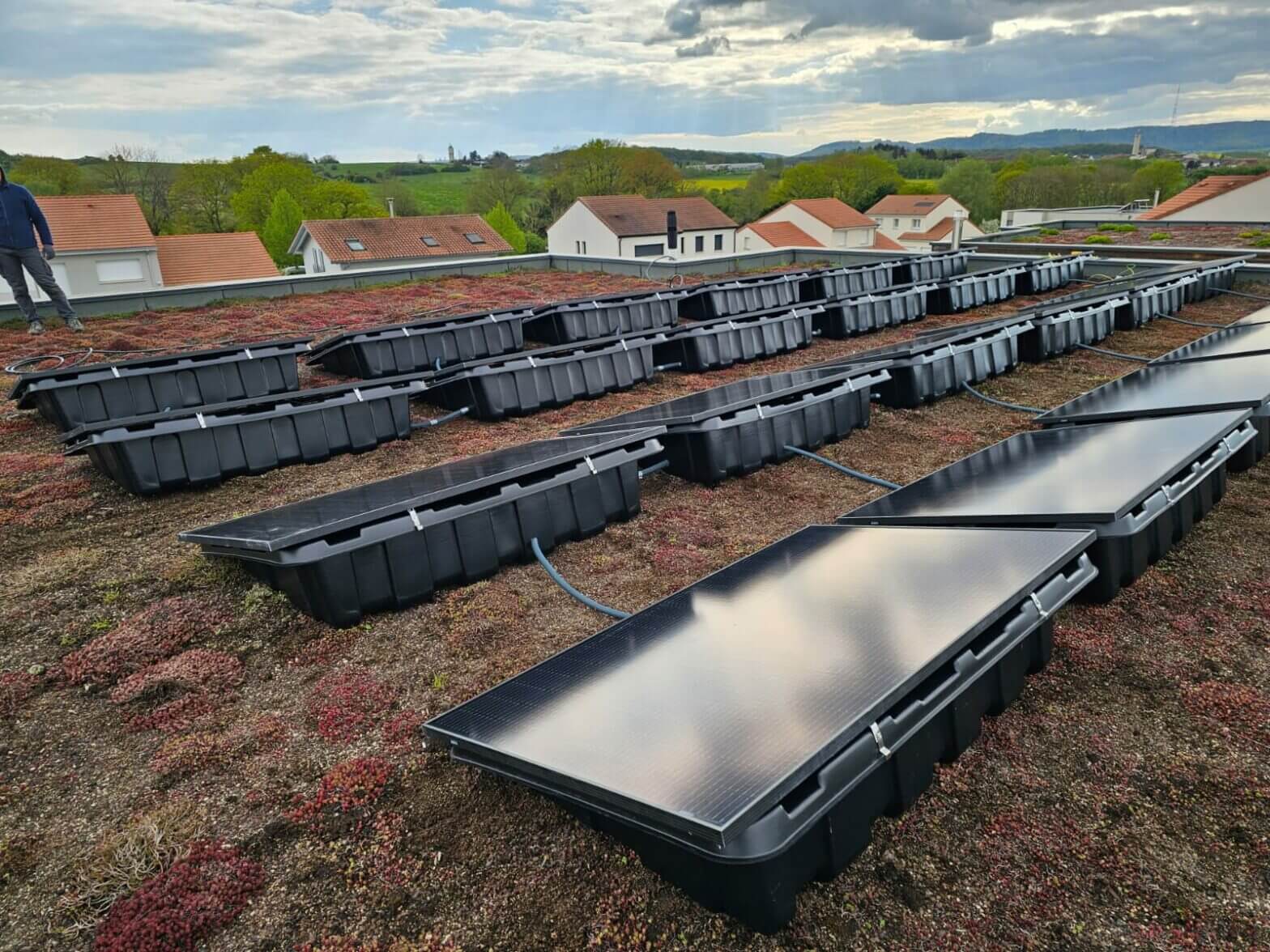 Installation photovoltaïque, en autoconsommation, d’une puissance de 9 kWc à Roussy-le-Village (57)